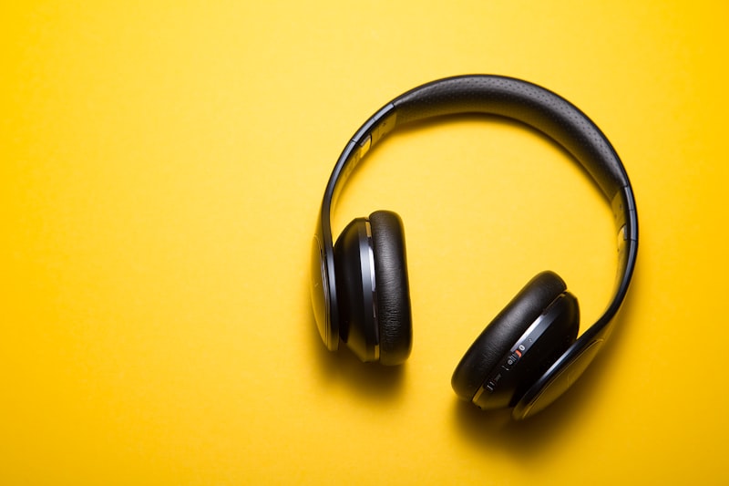 Pulse ANC Headphones — over-ear view