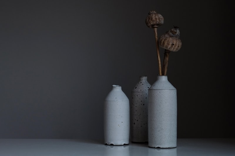 4-piece stoneware dining set in sage glaze